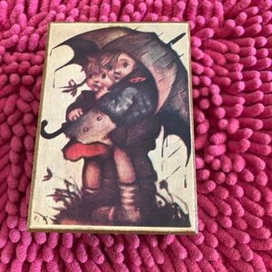 Hummel Music Box Japan Children Under Umbrella